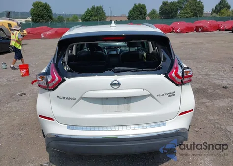 2017 Nissan Murano Platinum from USA, damaged, VIN 5N1AZ2MHXHN204501
